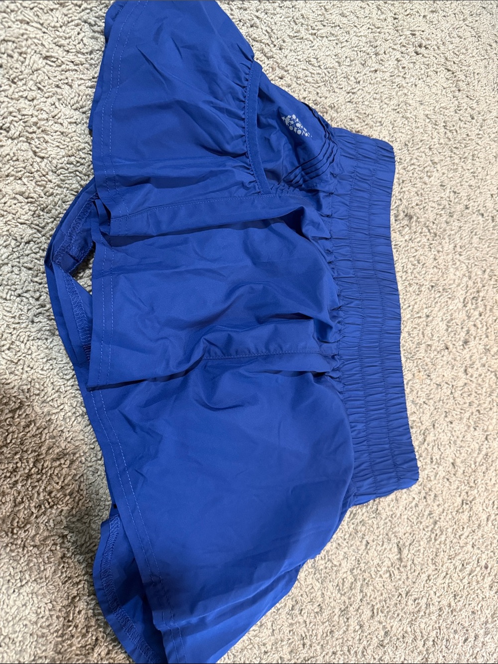 FP Movement by Free People Royal Blue Skirted Athletic Shorts